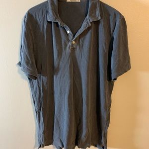 Buck Mason Short Sleeve Pique Polo Shirt size XL.